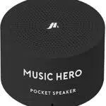 SBS Mini speaker wireless rotondo da 3 Watt, nero