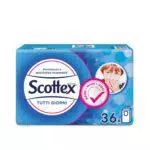 Scottex Fazzoletti Tutti i Giorni, 1 Confezione da 36 Pacchetti