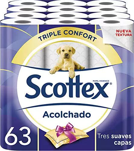 Scottex Imbottitura carta igienica - 63 rotoli