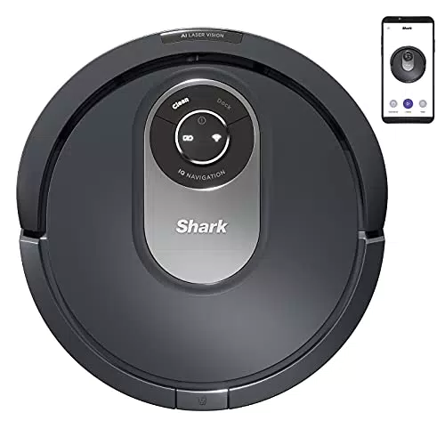 Shark Ai Robot Aspirapolvere Robotizzato, Rv2001Eu, nero