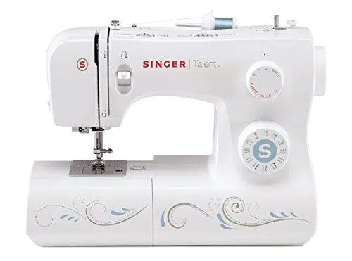 Singer Talent 3323 Sewing Machine, Bianco, 22x45x35 cm