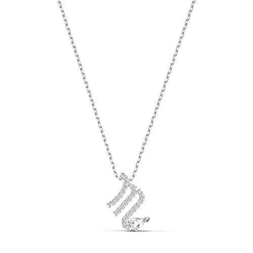 Swarovski Pendente Zodiac II, Scorpione, Bianco, Mix di placcature