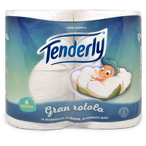 Tenderly - Gran Rotolo, Carta Igienica Tripla Morbidezza