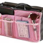 TheWin organizer da viaggio, trousse per cosmetici, Tessuto