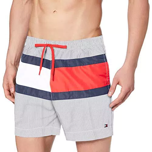 Tommy Hilfiger Medium Drawstring Pantaloncini, Ithica STR-Navy