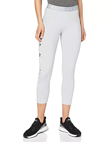 Under Armour Favorite Crop Floral Graphic, Pantaloni alla Pescatora Donna