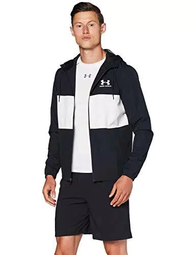 Under Armour Sportstyle Wind Felpa, Uomo, Nero, XXL