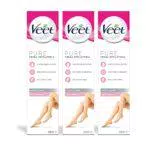Veet Crema Depilatoria Pelli Normali 200ml x3, per Gambe