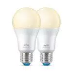 WiZ Lampadina Smart, Attacco E27uce Bianca Calda Dimmerabile