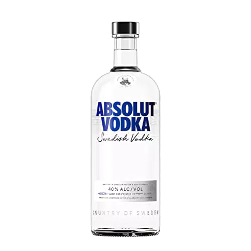 Absolut Vodka, Vodka svedese, Grano e acqua di Ahus enza zuccheri aggiunti