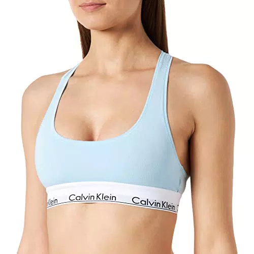 Calvin Klein Bralette Sfoderata Reggiseno, Rain Dance