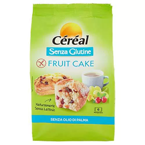 Céréal Fruit Cake Senza glutine, English Mini Cake