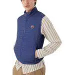 Colmar Gilet-1122 Gilet, Snorkel Blue-Stud, 52 Uomo