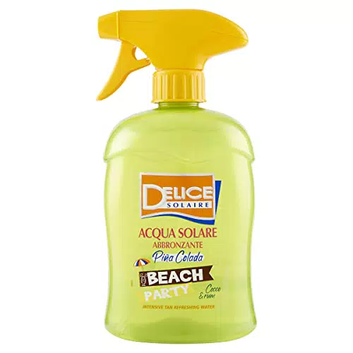 DELICE SOLAIRE Acqua Solare Abbronzante Beach Party Piña Colada 500 ml