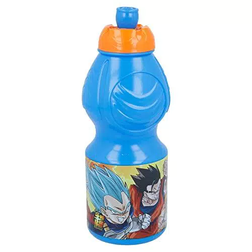 DRAGON BALL |Bottiglia d’acqua per bambini con chiusura anti-perdite
