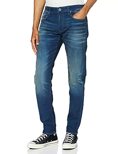 G-STAR RAW 3301 Slim Jeans Uomo, Blu