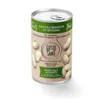 GUSTO SANO FAGIOLI BIANCHI DI SPAGNA BIOLOGICI. LEGUMI 6 pacchi da 400 gr.