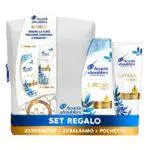 Head & Shoulders Shampoo + balsamo Antiforfora Suprême Idrata, 5 pezzi