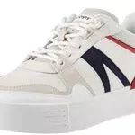 Lacoste L002 0722 1 CFA, Sneakers Donna, Wht/Burg