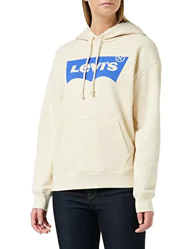 Levi's Graphic Standard Hoodie Sweatshirt, Sudadera Seasonal BW Angora
