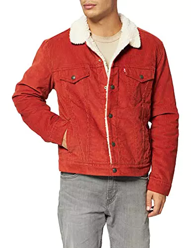 Levi's Type 3 Sherpa Giacca di Jeans, Picante Trucker