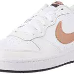Nike Court Borough Low 2, Sneaker, White/Mtlc Red Bronze-Summit White