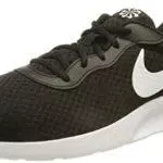 Nike Tanjun, Sneaker Donna, Black/White-Barely Volt-Black