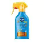 NIVEA SUN Maxi Spray Solare Protect & Bronze SPF 30 in flacone da 270 ml