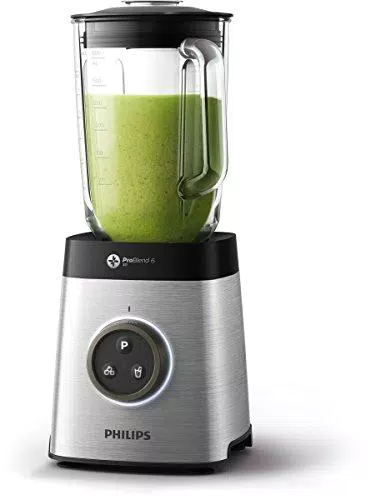 Philips HR3652/00 Frullatore ad Alta Velocità con Tecnologia ProBlend 6 3D e 35000 Giri al Minuto