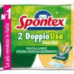 Spontex Doppiouso, Spugna Vegetale Assorbente, Anti Grasso