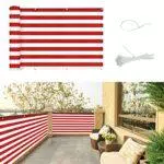 SUNNY GUARD Frangivista per Balcone Protezione della Privacy Frangivento in HDPE