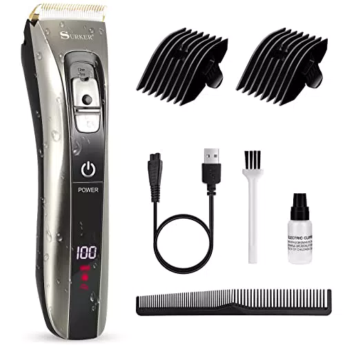 Tagliacapelli, tagliacapelli uomo cordless impermeabile Nivlan