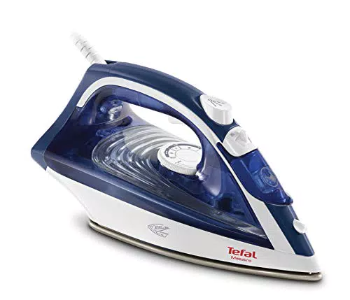Tefal FV1845E0 Ferro da Stiro 2300 W, Colpo 110 Vapore Continuo da 35 g/min con Piastra Easygliss Diffusion Ceramica dal Design Molto Leggero