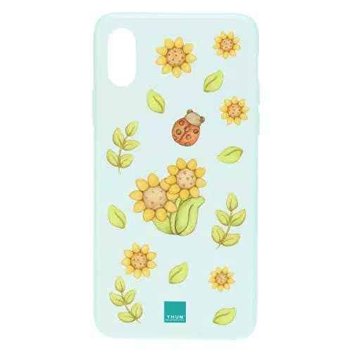 THUN - Cover iPhone X Country - Donna, Accessori - Idea Regalo - Linea Country - TPU ; Pet - 7x1x15 cm h