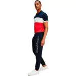 Tommy Hilfiger Pantaloni da Jogging Uomo Tommy Logo Sweatpants Cotone