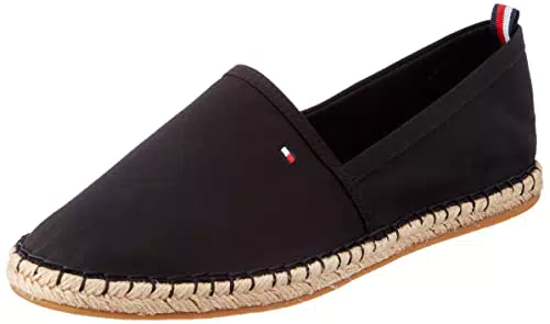 Tommy Hilfiger Basic Tommy Flat Espadrille, Pantofole Donna