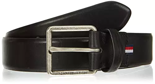 Tommy Hilfiger Casual Essential 3.5 Cintura, Black, 105 Uomo