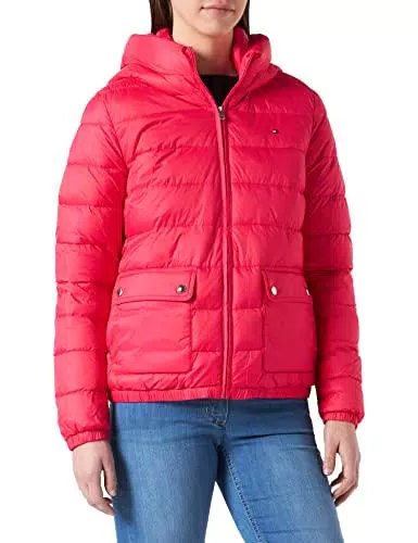Tommy Hilfiger LW-Giacca Imbottita con Cappuccio Termica