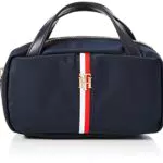 Tommy Hilfiger - Portafoglio a tre pieghe da donna, motivo: papavero