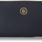 Tommy Hilfiger Portafoglio, Donna, Blu, 23 x 15 x 22 cm