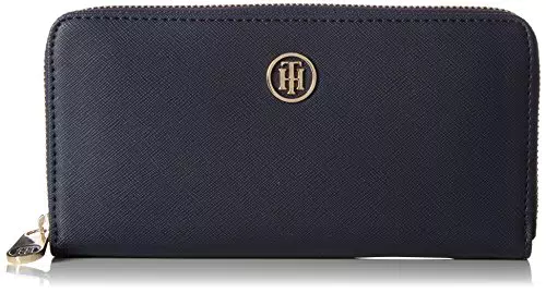 Tommy Hilfiger Portafoglio, Donna, Blu, 23 x 15 x 22 cm