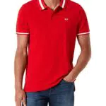 Tommy Jeans Polo Elasticizzata con Punta Tjm, Deep Crimson