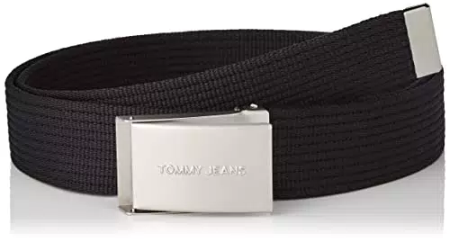 Tommy Jeans Tjm Essential Webbing 3.5 Cintura, Black