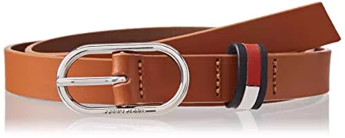 Tommy Jeans Tjw Oval 2.0 Cintura, Cognac, 80 cm Donna