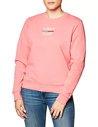 Tommy Jeans TJW Slim Terry Logo Sweatshirt Maglia di Tuta