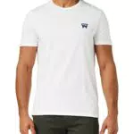 Wrangler Sign off Tee T-Shirt, White 312