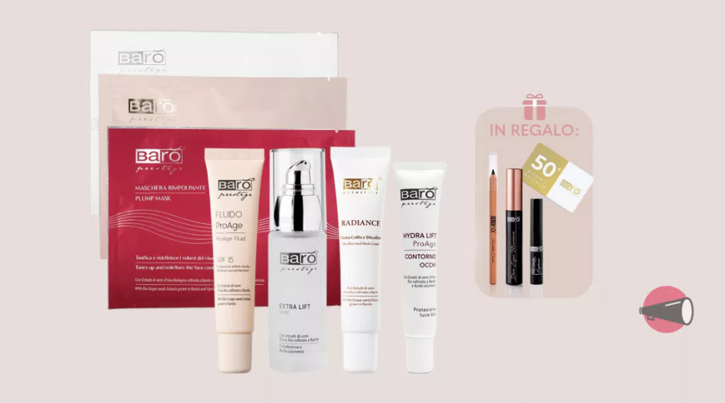 Barò Cosmetics si prende cura della tua bellezza con l'80% di sconto e in regalo un buono da 50€