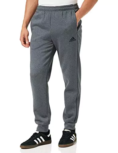 Adidas Core 18 SW, Pantaloni Uomo, Grigio, XL