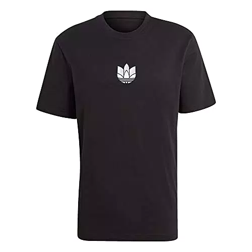 adidas GN3548 3D TF Tee T-Shirt Uomo Black/White S
