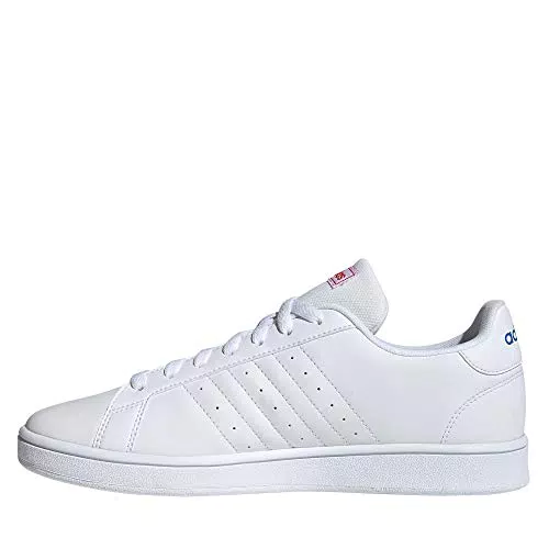 adidas Grand Court Base, Sneaker Uomo, Bianco